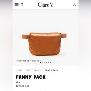 Clare V. Fanny Pack